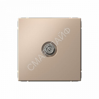 Розетка телевизионная оконечная TV ArtGallery 1дБ механизм песочн. SE GAL001291 - smartlife-ural.ru – Екатеринбург