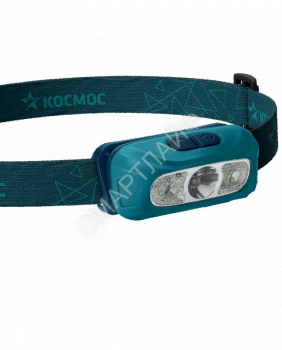 Фонарь аккумуляторный налобный 2Вт LED+1Вт SMD LED+красн. Li-ion 14500 500мА.ч корпус ABS-пластик USB-шнур регулируемый эласт. ремешок КОСМОС KOC515Lit - smartlife-ural.ru – Екатеринбург