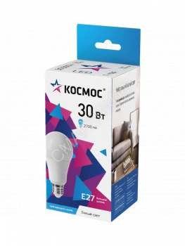 Лампа светодиодная А70 30Вт 4500К Е27 174-265В КОСМОС LkecLED30wA70E2745 - smartlife-ural.ru – Екатеринбург