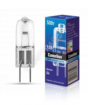 Лампа галогенная JC 50Вт 12В капс. G6.35 Camelion 1957 - smartlife-ural.ru – Екатеринбург