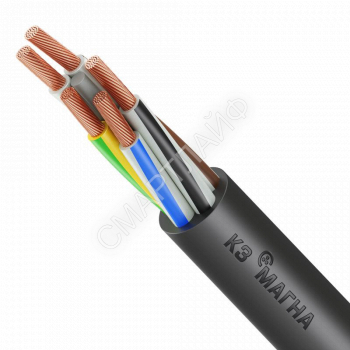 Кабель КГВВнг(А)-LS 5х4 (N РЕ) 220/380-3 (м) Магна УТ000028819 - smartlife-ural.ru – Екатеринбург