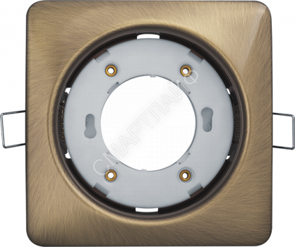 Светильник 93 025 NGX-S2-007-GX53 квадрат черн. бронза Navigator 93025 - smartlife-ural.ru – Екатеринбург