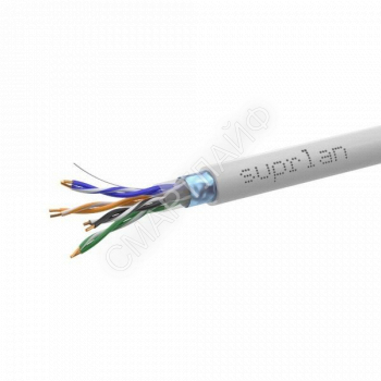 Кабель витая пара FTP кат.5E 4х2х0.51 Cu PVC Indoor Premium 305м (м) SUPRLAN 01-1012-2 - smartlife-ural.ru – Екатеринбург