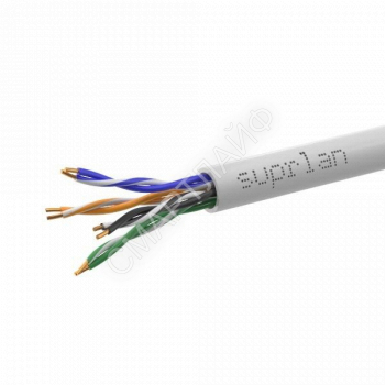 Кабель витая пара U/UTP кат.5E 4х2х0.51 24AWG solid Cu нг(А)-LSLTx In. Premium 305м (м) SUPRLAN 01-0340-3 - smartlife-ural.ru – Екатеринбург