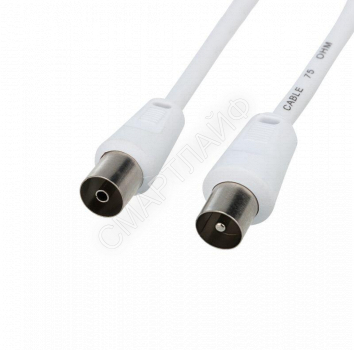 Шнур TV Plug - TV Jack 1.5м бел. Rexant 18-0002 - smartlife-ural.ru – Екатеринбург