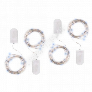 Гирлянда DC-G05-20WS4 20LED 2xCR2032 (в компл.) бел. (уп.4шт) ФАZА 5048072 - smartlife-ural.ru – Екатеринбург