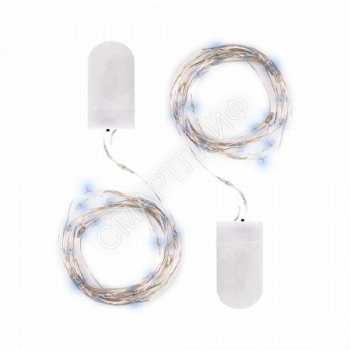 Гирлянда DC-G05-20WS2 20LED 2xCR2032 (в компл.) бел. (уп.2шт) ФАZА 5048010 - smartlife-ural.ru – Екатеринбург
