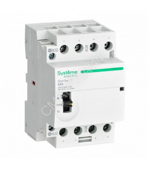 Контактор 4п City9 Set 4НО 63А AC 400В-230В SE C9C32463 - smartlife-ural.ru – Екатеринбург