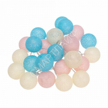 Фонарики тайские Перламутр 5м 25LED тепл. бел. питание USB прозр. ПВХ Neon-Night 304-010 - smartlife-ural.ru – Екатеринбург