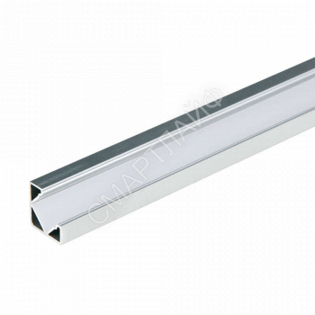 Профиль накладной для светодиод. ленты UFE-A03 SILVER 200 POLYBAG L2000 анодир. алюм. Uniel UL-00000597 - smartlife-ural.ru – Екатеринбург