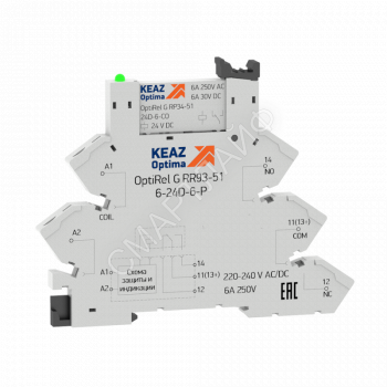 Модуль релейный OptiRel G RM38-61-220-240U-6-P-CO КЭАЗ 280996 - smartlife-ural.ru – Екатеринбург