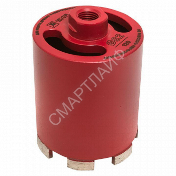 Коронка алмазная (верхнее пылеудаление) DCH-82/120MHS (120мм) Micro Hit Laser M16 Professional EKF dch-82-120-mhs-m16 - smartlife-ural.ru – Екатеринбург