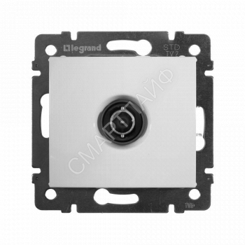 Розетка телевизионная оконечная TV СП Valena 10дБ 2400МГц механизм бел. Leg 774430 - smartlife-ural.ru – Екатеринбург