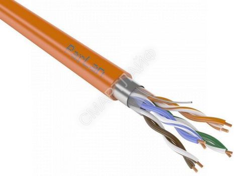 Кабель витая пара ParLan F/UTP кат.5E 2х2х0.52 ZH нг(А)-FRHF (LAN) для структур. систем связи (м) ТПД Паритет 288623 - smartlife-ural.ru – Екатеринбург