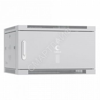 Шкаф телекоммуникационный настенный SH-05F-6U60/60m 19дюйм 6U 600х600х368мм дверь метал. RAL 7035 сер. Cabeus 7104c - smartlife-ural.ru – Екатеринбург