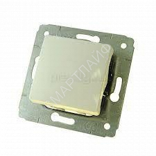 Переключатель проходной 1-кл. СП Cariva 10А IP20 сл. кость (DIY-упак.) Leg 695902 - smartlife-ural.ru – Екатеринбург