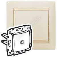 Розетка телевизионная оконечная TV СП Valena 10дБ механизм сл. кость (DIY-упак.) IEK 695617 - smartlife-ural.ru – Екатеринбург