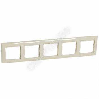 Рамка 5-м Valena горизонт. сл. кость (DIY-упак.) IEK 696743 - smartlife-ural.ru – Екатеринбург