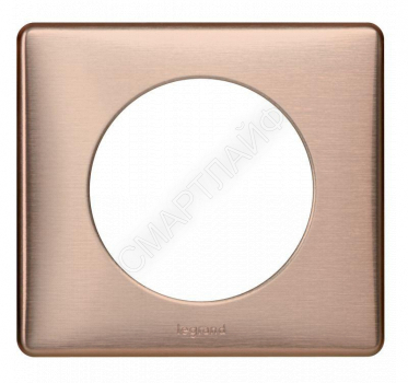 Рамка 1-м Celiane медь Leg 068991 - smartlife-ural.ru – Екатеринбург