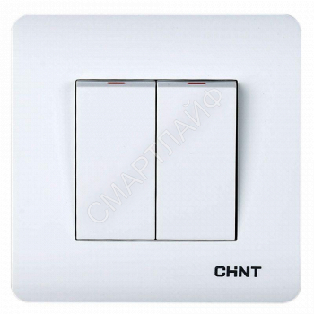 Выключатель 2-кл. 10А 250В CHINT 715381 - smartlife-ural.ru – Екатеринбург