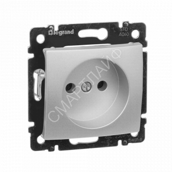 Розетка 1-м СП Valena 16А IP21 без заземл. на винтах механизм алюм. (уп.10шт) Leg 770116 - smartlife-ural.ru – Екатеринбург