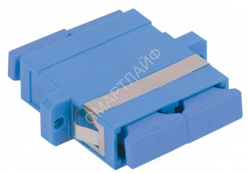 Адаптер проходной SC-SC для одномодового и многомодового кабеля (SM/MM); с полировкой UPC; двойн. исполнения (Duplex) ITK FC1-SCUSCU2C-SM - smartlife-ural.ru – Екатеринбург