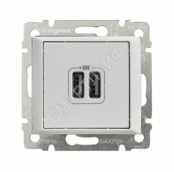 Розетка USB 2-м СП Valena механизм бел. (DIY-упак.) IEK 694370 - smartlife-ural.ru – Екатеринбург