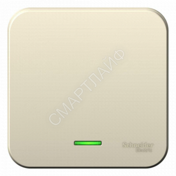 Выключатель 1-кл. ОП Blanca 10А IP20 (сх. 1) 250В с подсветкой с изолир. пластиной молочн. SE BLNVA101112 - smartlife-ural.ru – Екатеринбург