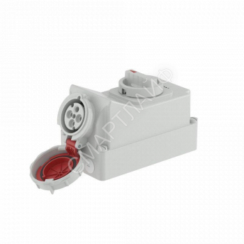 Розетка наружн. уст. 63А 400В 3P+E IP67 DKC DIS5616386 - smartlife-ural.ru – Екатеринбург