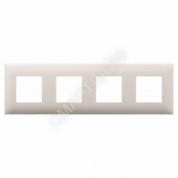 Рамка 4-м 8мод. Avanti "Ванильная дымка" DKC 4405908 - smartlife-ural.ru – Екатеринбург