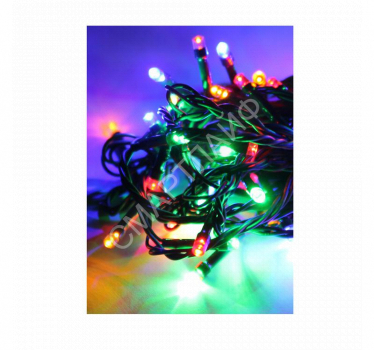 Гирлянда светодиодная 100LED провод 6.5м IP44 уличная тепл. бел. Космос KOC_GIR100_WW_IP - smartlife-ural.ru – Екатеринбург