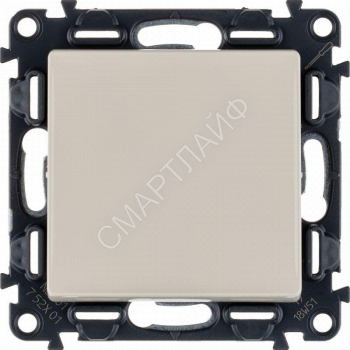 Выключатель 1-кл. СП Valena Life 10А IP20 250В 10AX с лицев. панелью безвинтов. зажимы механизм сл. кость Leg 752501 - smartlife-ural.ru – Екатеринбург