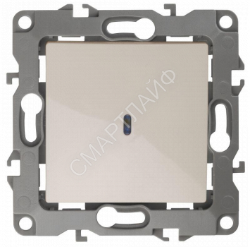 Выключатель 1-кл. СП Эра12 12-1102-02 10А IP20 250В 10AX с подсветкой механизм сл. кость Эра Б0014634 - smartlife-ural.ru – Екатеринбург