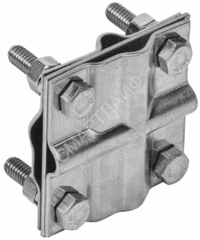 Зажим заземления крестообразный полоса/пруток-полоса/пруток нерж. сталь IEK ZGC13-20-1-16-40 - smartlife-ural.ru – Екатеринбург