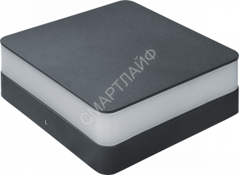 Светильник светодиодный 80 560 NOF-D-W-003-01 7Вт 3000К IP54 240лм для наружной подсветки квадрат черн. Navigator 80560 - smartlife-ural.ru – Екатеринбург