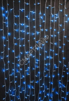 Гирлянда светодиодная "Занавес" 95 119 NGF-D030-07 6х2.5м Blue IP44 Navigator 95119 - smartlife-ural.ru – Екатеринбург