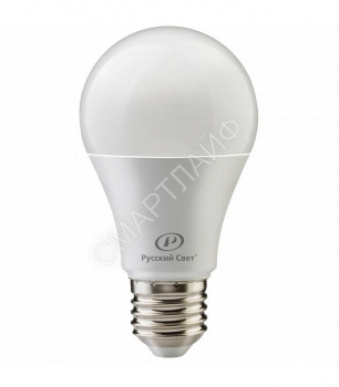 Лампа светодиодная RS A60 E27 15W 220-240V 6500К 15Вт 1500лм Ra 90 грушевидная Русский Свет 15010345045 - smartlife-ural.ru – Екатеринбург