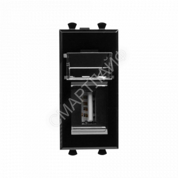 Розетка USB 1мод. Avanti "Черный квадрат" тип А-А модульная DKC 4402401 - smartlife-ural.ru – Екатеринбург