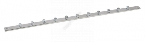 Шина заземления медная CGB-1U-19 (покрытие никелем) 19дюйма в комплекте винты шайбы Cabeus 7113c - smartlife-ural.ru – Екатеринбург