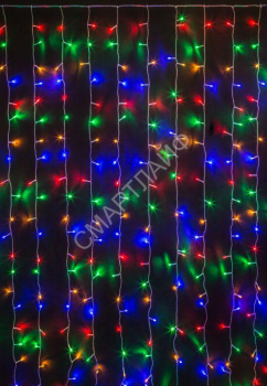Гирлянда светодиодная "Занавес" 95 120 NGF-D030-08 6х2.5м RGBY IP44 Navigator 95120 - smartlife-ural.ru – Екатеринбург