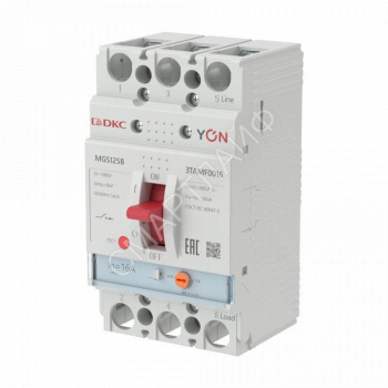 Выключатель автоматический MGS125 3P 12 8-16A 18kA YON MGS125B-3TAMF0016 - smartlife-ural.ru – Екатеринбург