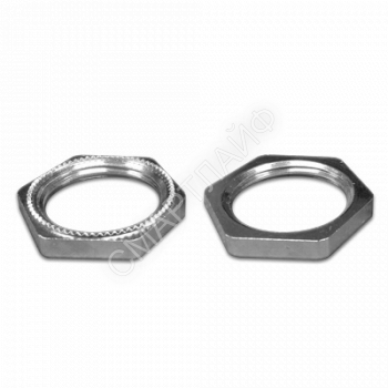 Гайка М32х1.5 заземляющая никелир. латунь DKC 6006EMC-32A - smartlife-ural.ru – Екатеринбург