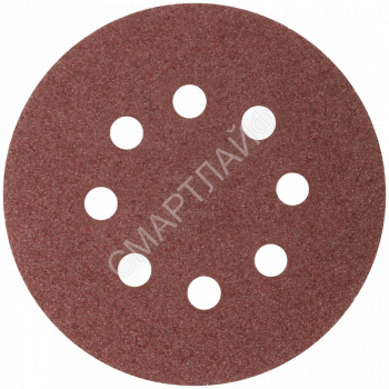Набор кругов абразивных шлифовальных перфорированных на ворсовой основе под "липучку" Р36 125мм (уп.5шт) Profi Cutop 85-616 - smartlife-ural.ru – Екатеринбург