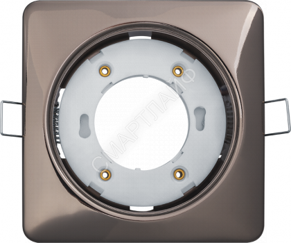 Светильник 93 023 NGX-S2-005-GX53 квадрат черн. хром. Navigator 93023 - smartlife-ural.ru – Екатеринбург