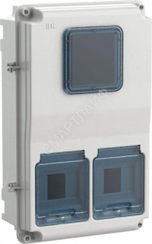 Корпус ЩУРн-П 3/10 Krepta 3 IP66 пластик. IEK KR3-KP33-N-10-66 - smartlife-ural.ru – Екатеринбург
