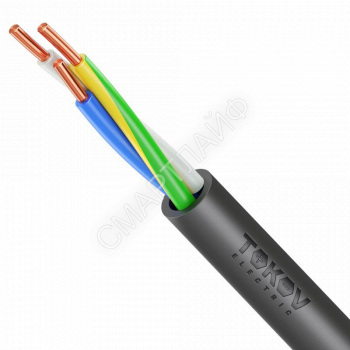 Кабель TOKOV ELECTRIC ВВГнг(А)-LS 3х16 ОК (N PE) 1кВ (м) УТ000029816 - smartlife-ural.ru – Екатеринбург