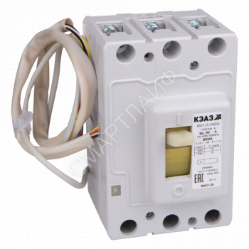 Выключатель автоматический 160А 630Im ВА57-35-341810 УХЛ3 690В AC НР=230В AC/220В DC КЭАЗ 240036 - smartlife-ural.ru – Екатеринбург