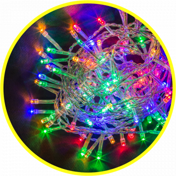 Гирлянда светодиодная "Нить" 93 682 NGF-D026-01 2м 100LED WW+RGBY пульт IP44 TR Navigator 93682 - smartlife-ural.ru – Екатеринбург