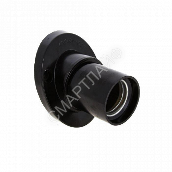 Патрон карболитовый настен. наклонный E27 черн. EKF LHC-E27-wi-s - smartlife-ural.ru – Екатеринбург