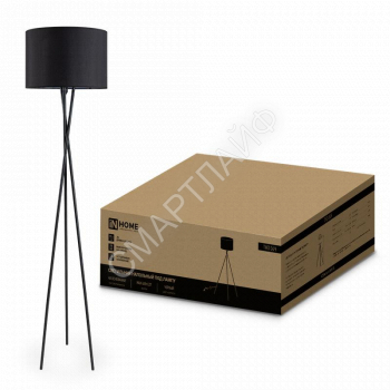 Светильник ТНО 04Ч 60Вт E27 230В торшер напольн. под лампу на основании черн. IN HOME 4690612048239 - smartlife-ural.ru – Екатеринбург